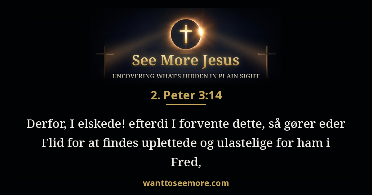 2 Peter 3:14