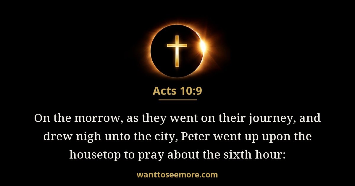 Acts 10:9