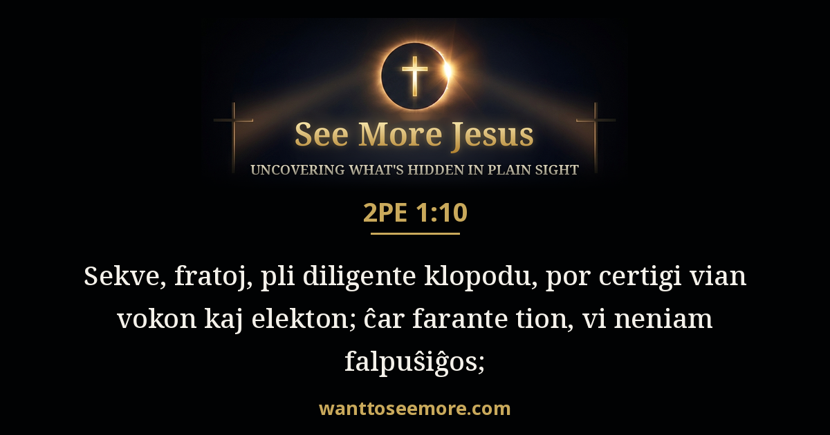 2 Peter 1:10