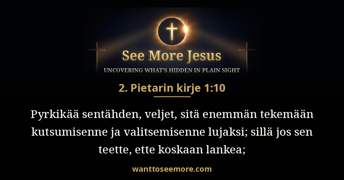 2 Peter 1:10