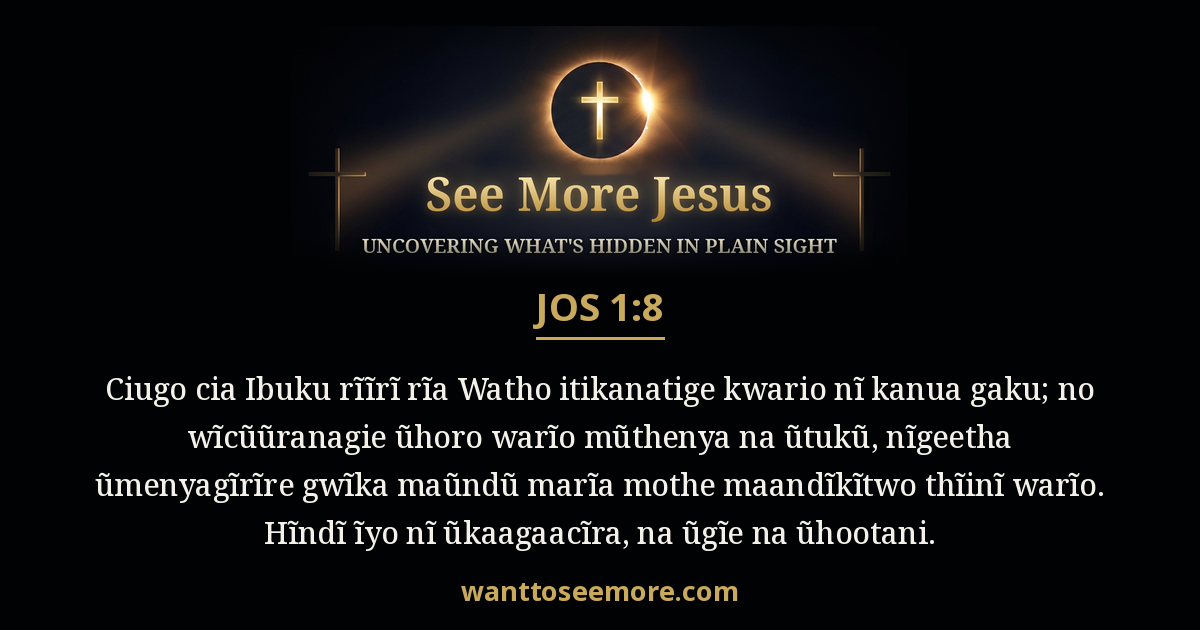 Joshua 1:8