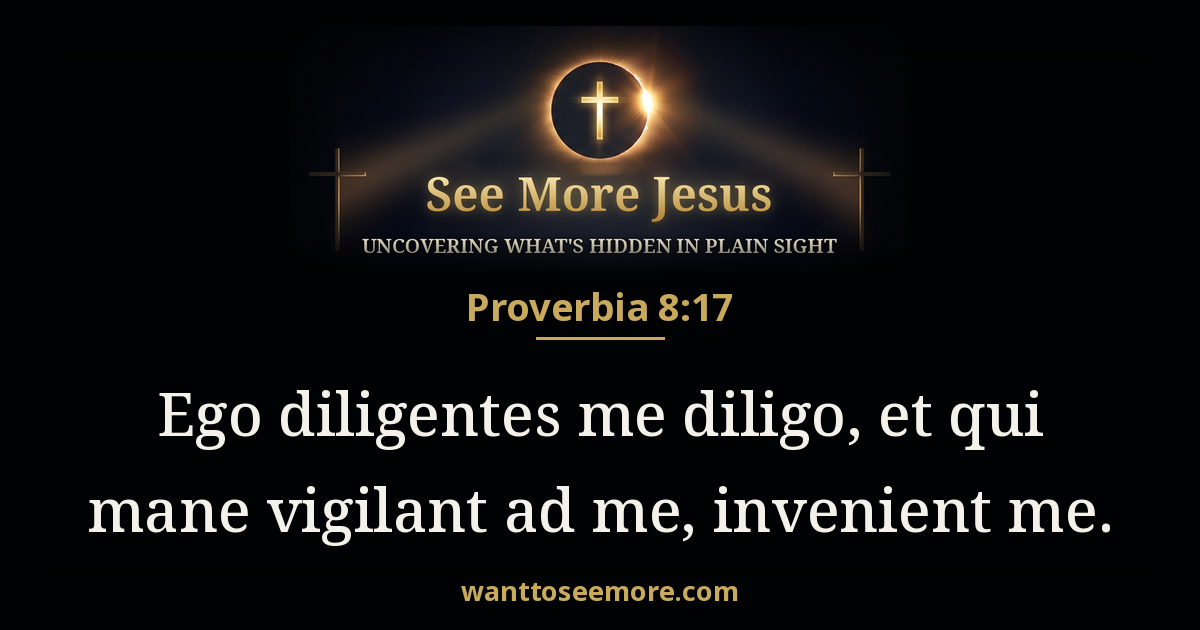 Proverbs 8:17