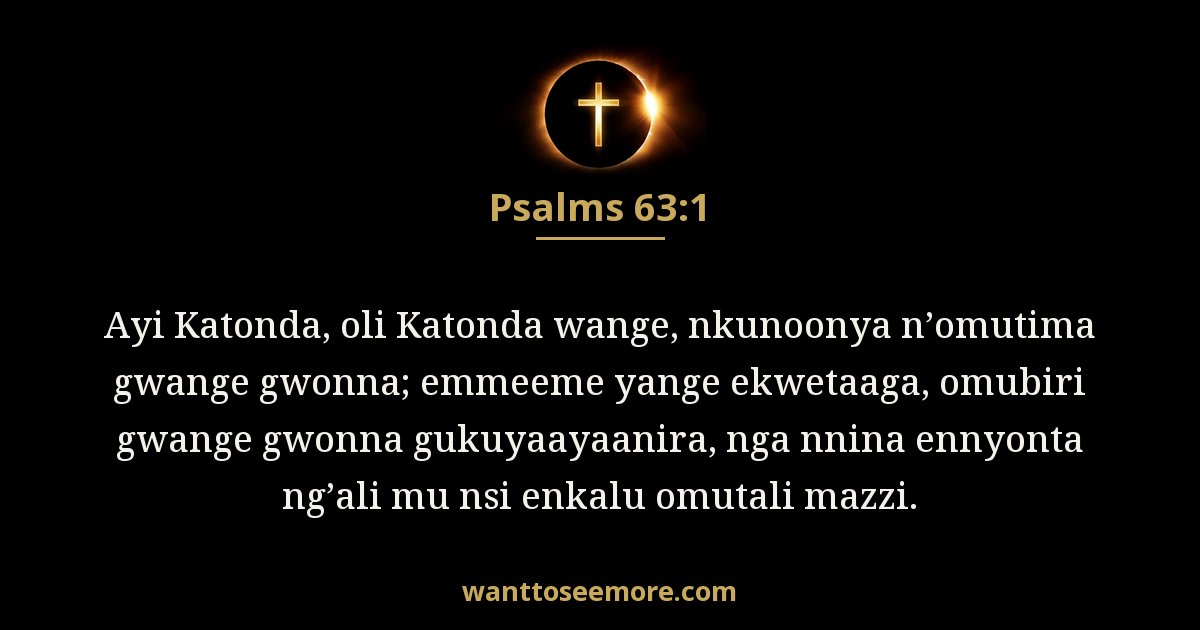 Psalms 63:1