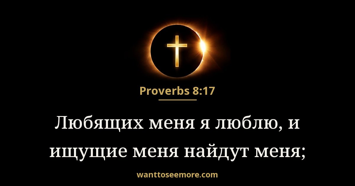 Proverbs 8:17