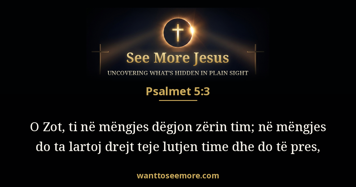 Psalms 5:3