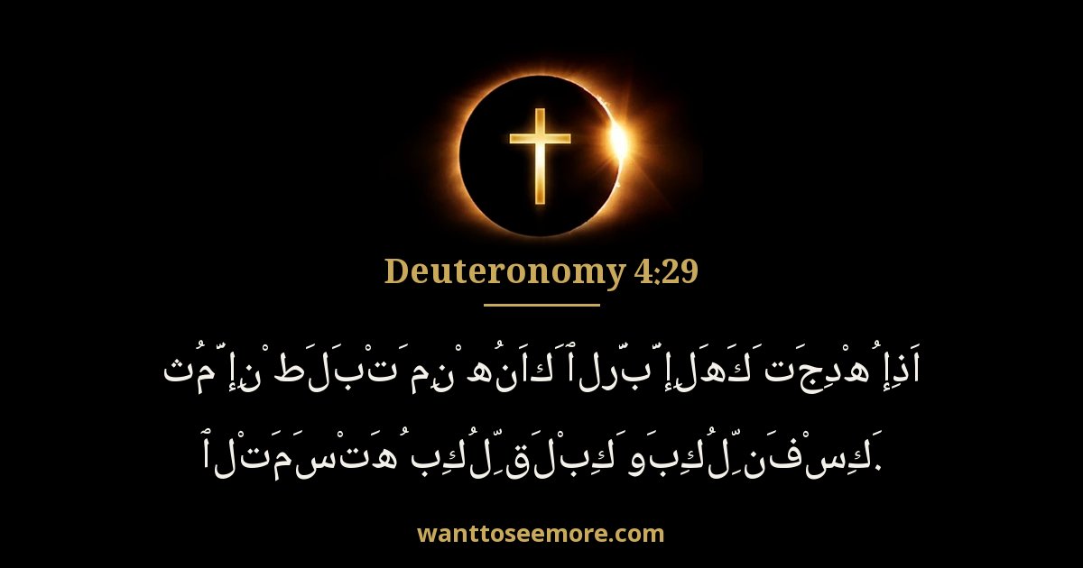 التثنية 4:29