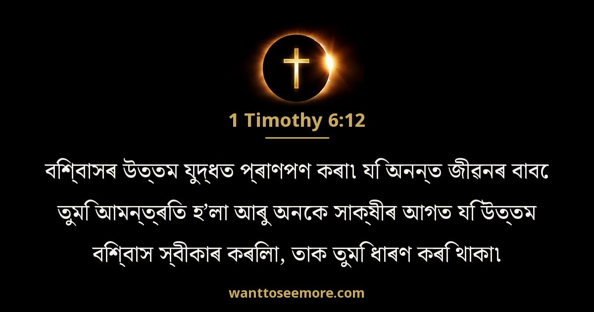 1 Timothy 6:12