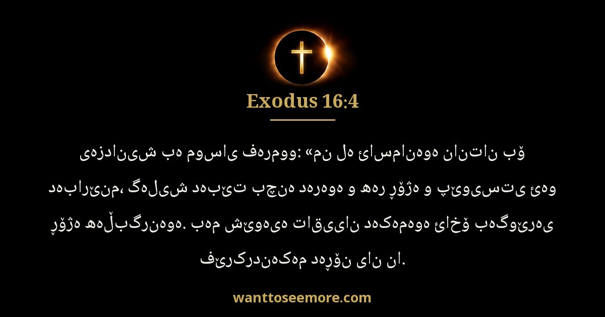Exodus 16:4