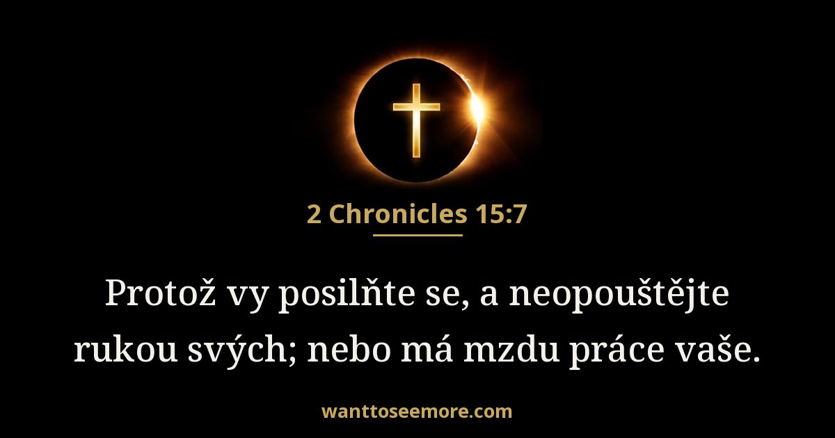 2 Chronicles 15:7