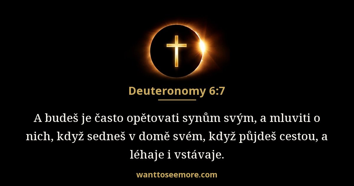 Deuteronomy 6:7