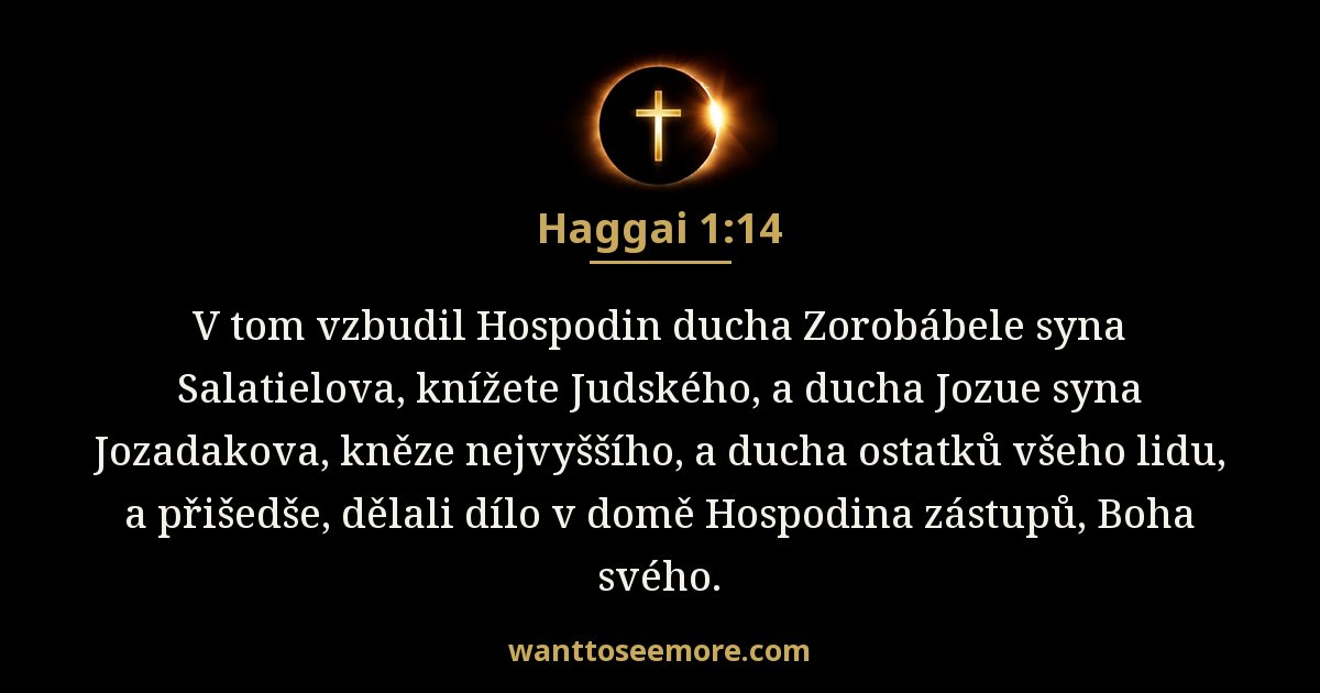 Haggai 1:14