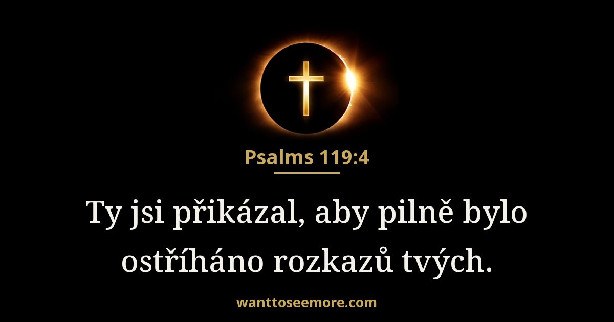 Psalms 119:4
