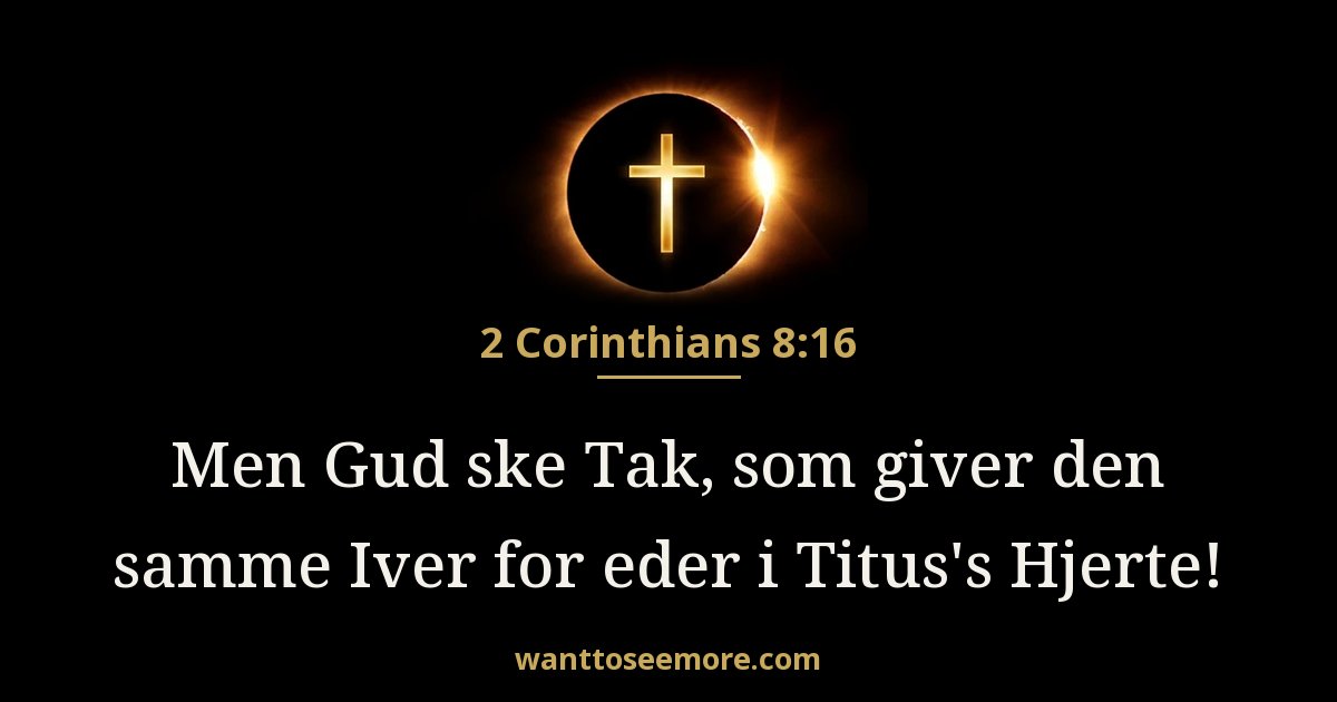 2 Corinthians 8:16