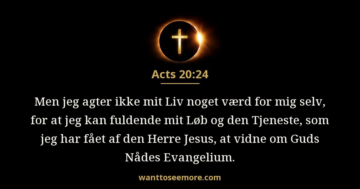 Acts 20:24