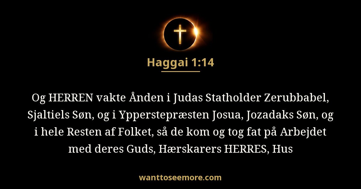 Haggai 1:14