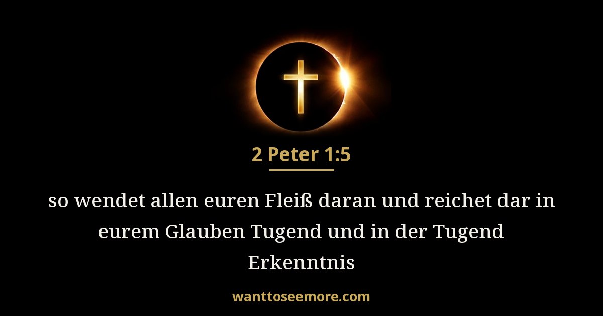 2 Peter 1:5