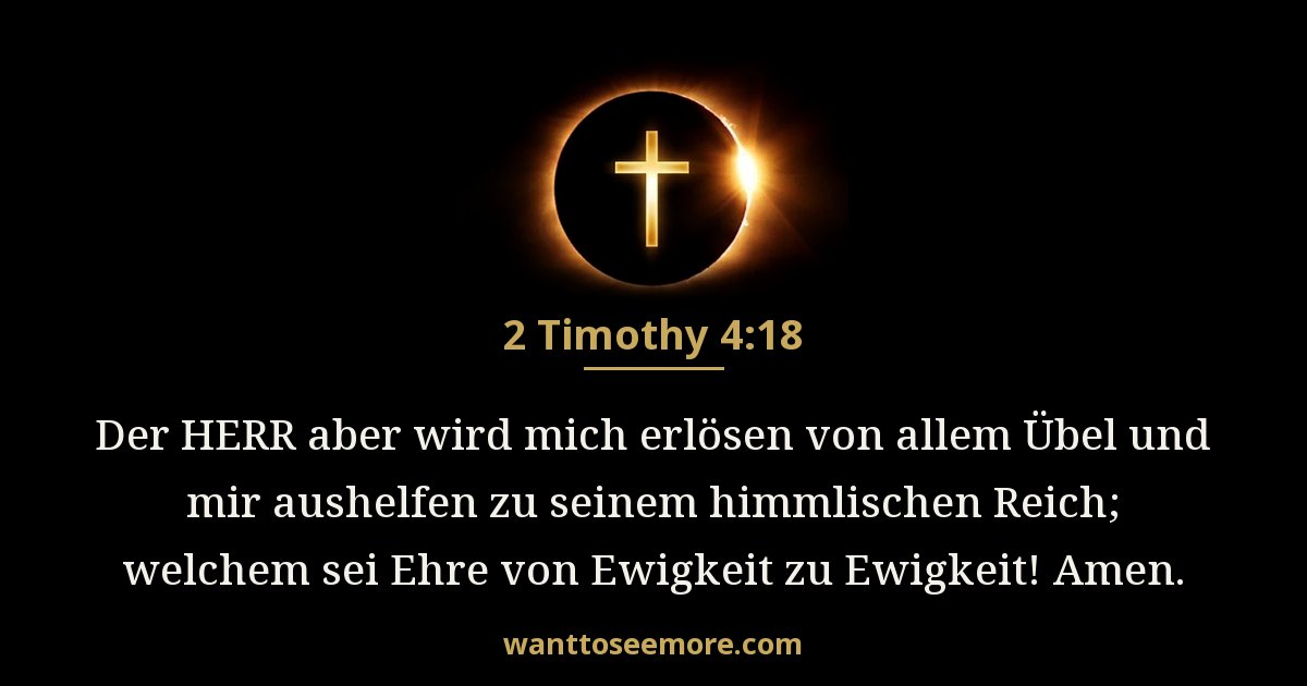 2 Timothy 4:18
