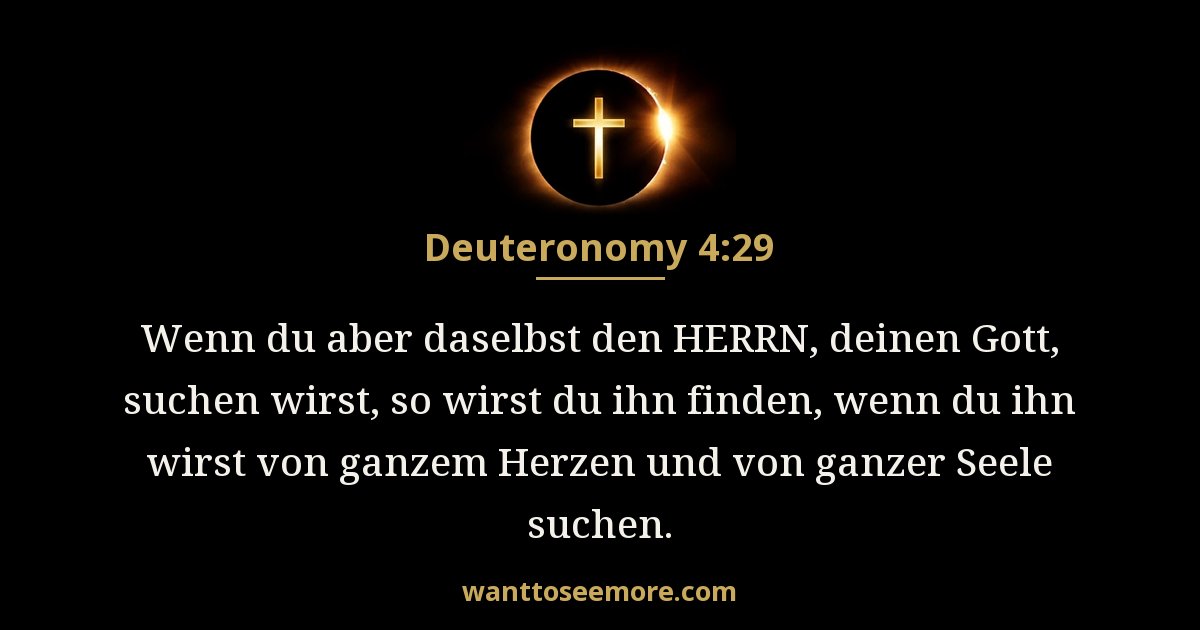 Deuteronomy 4:29