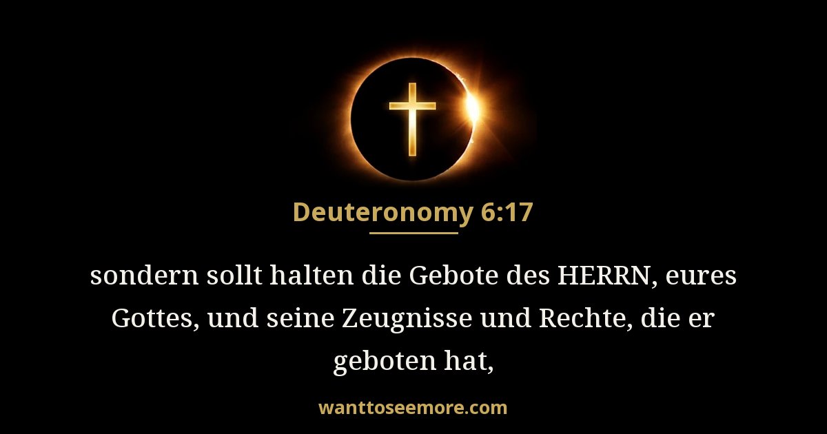 Deuteronomy 6:17