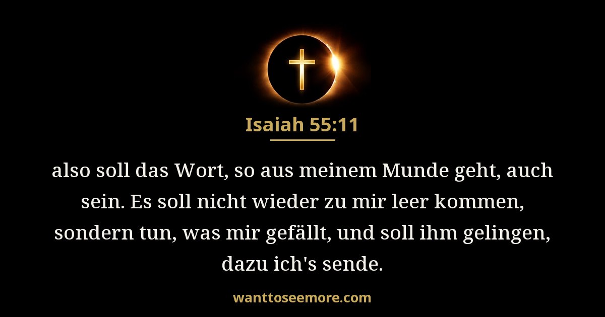 Isaiah 55:11