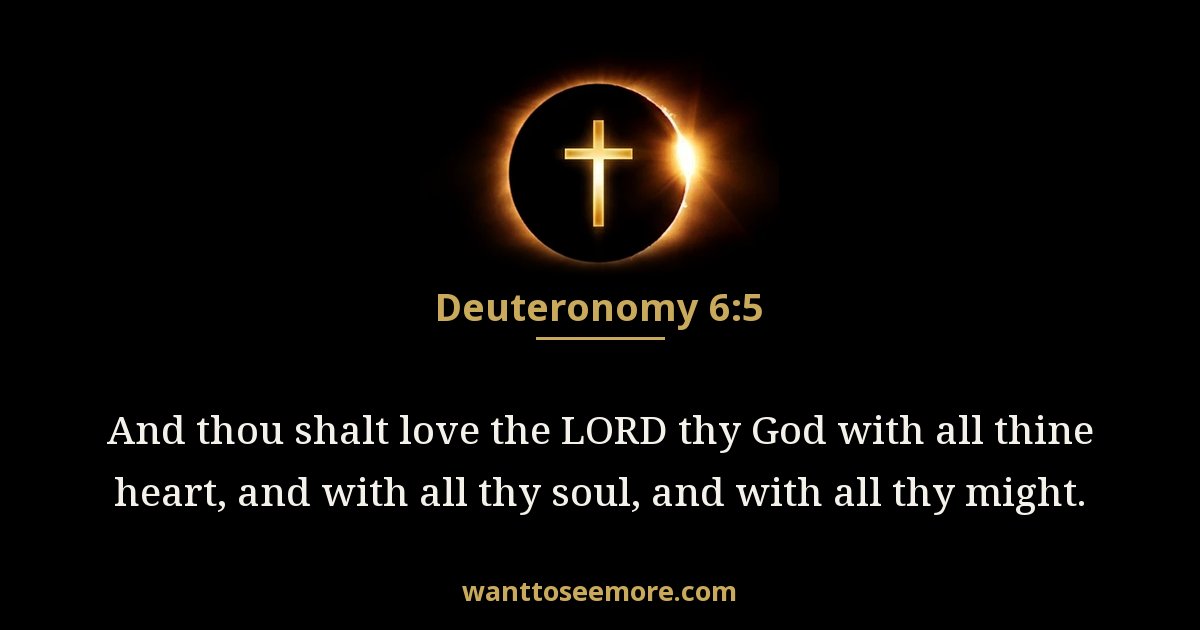 Deuteronomy 6:5