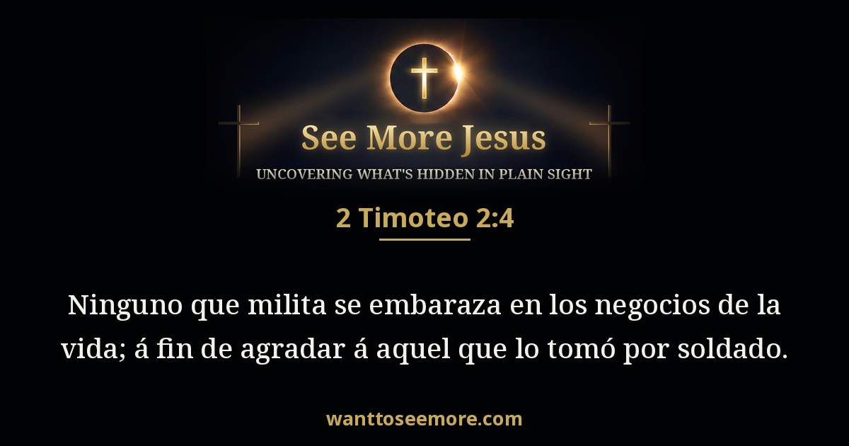 2 Timothy 2:4