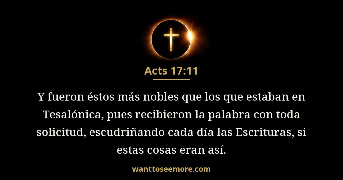 Acts 17:11