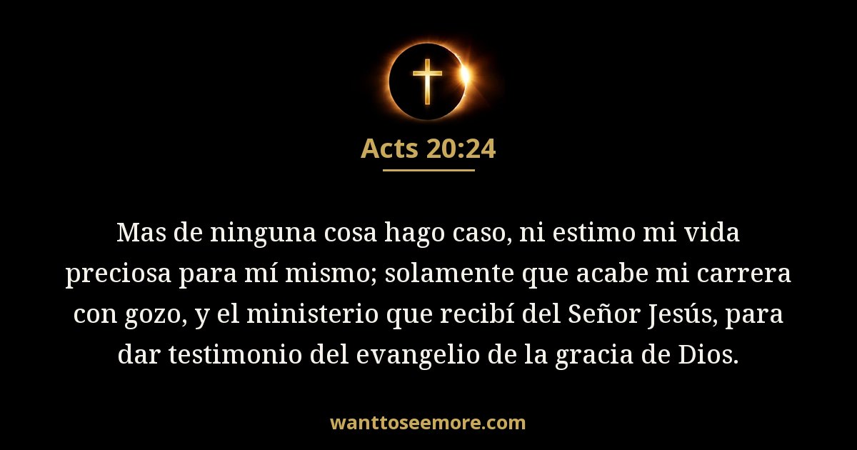 Acts 20:24
