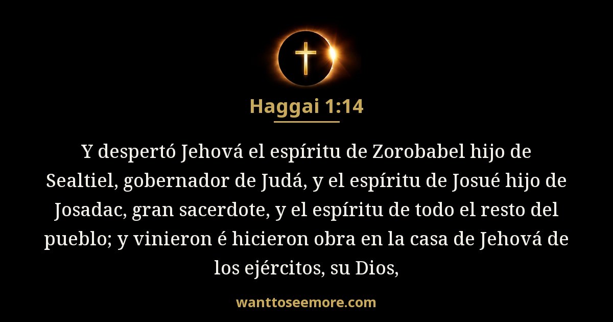 Haggai 1:14