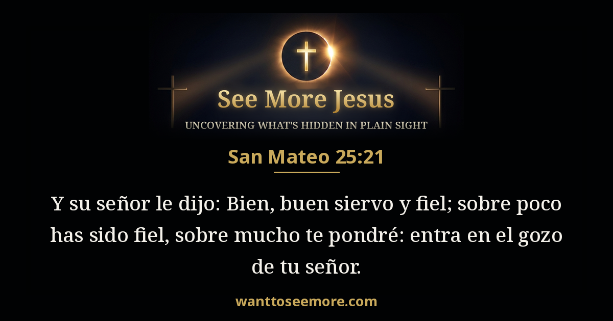 Matthew 25:21