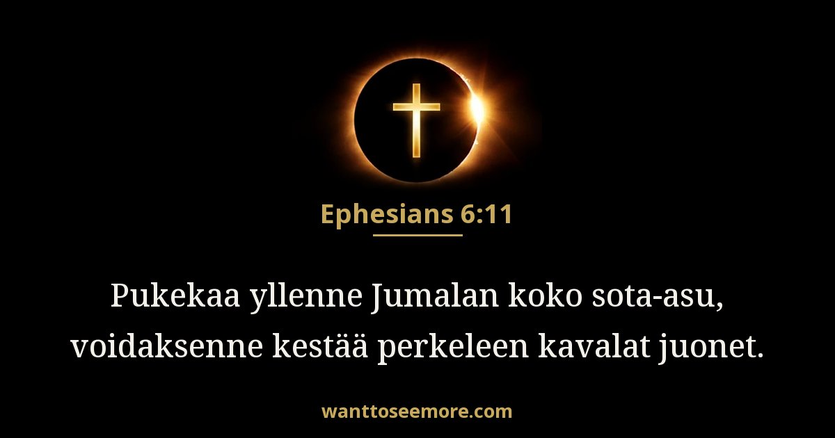 Ephesians 6:11