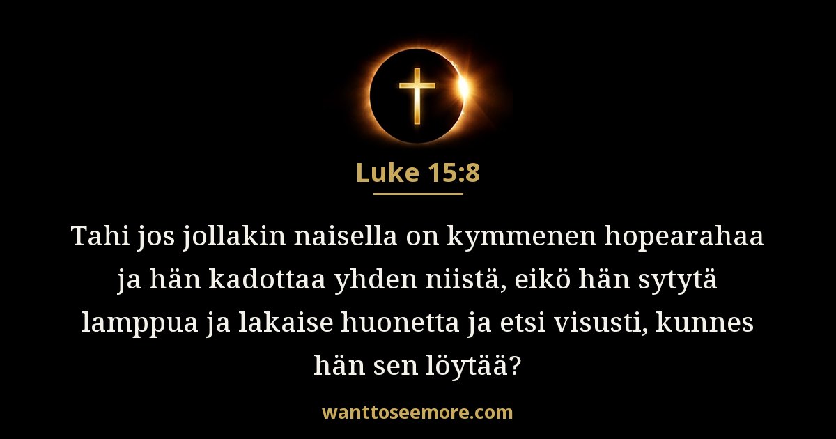 Luke 15:8