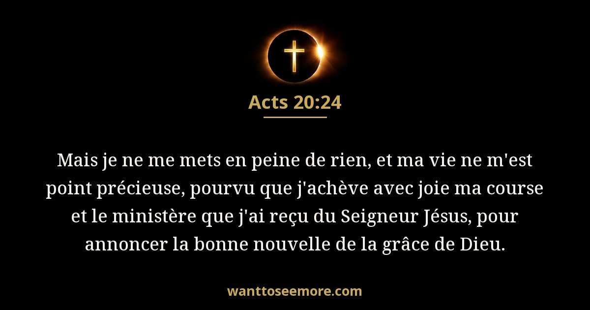 Acts 20:24