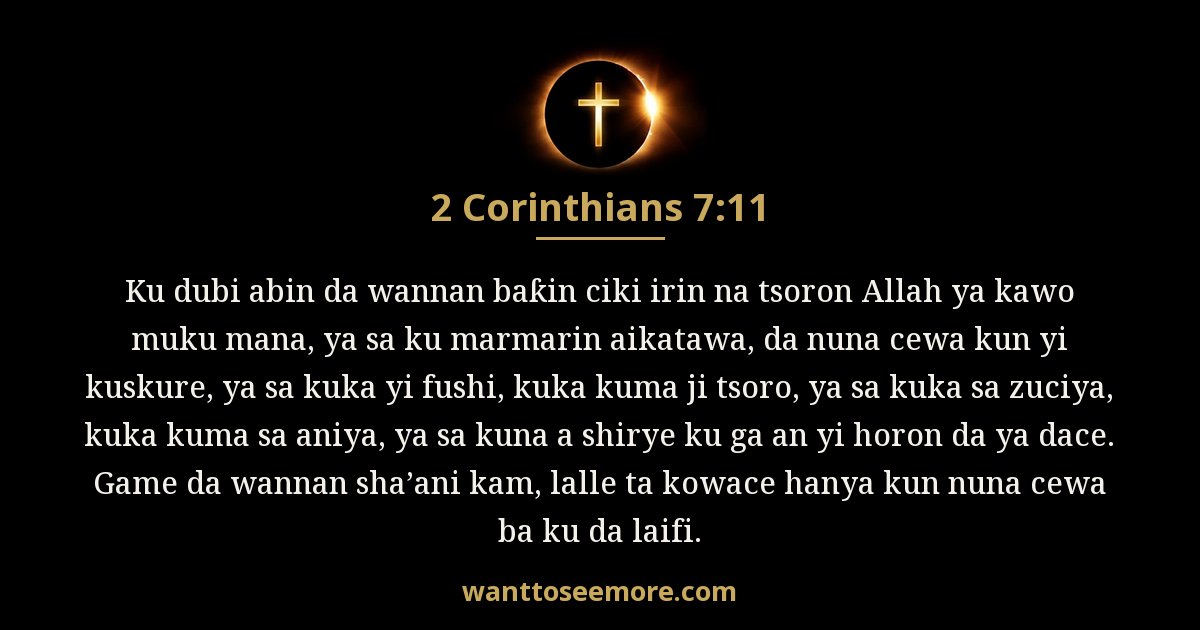 2 Korintiyawa 7:11