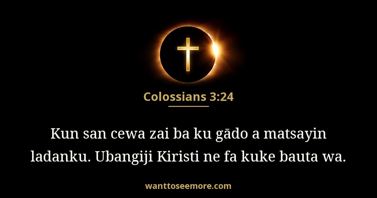 Kolossiyawa 3:24