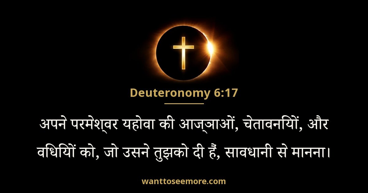 Deuteronomy 6:17