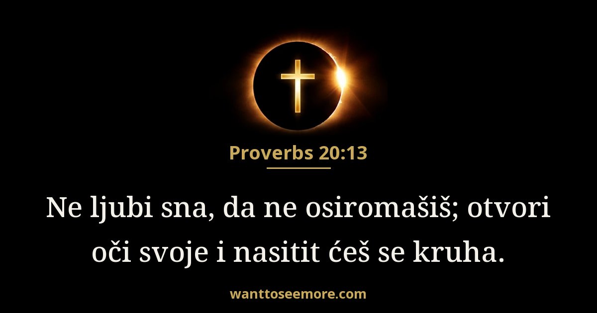 Proverbs 20:13