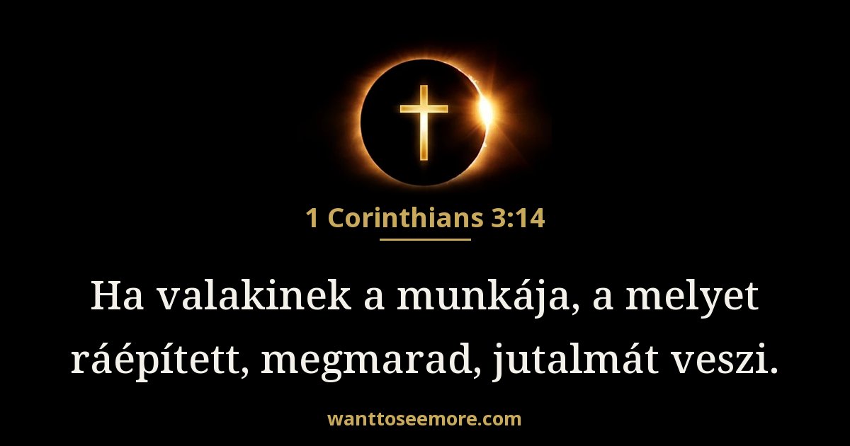 1 Corinthians 3:14
