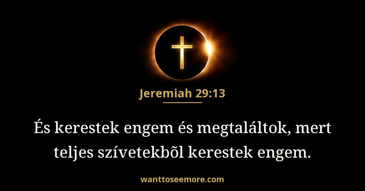 Jeremiah 29:13