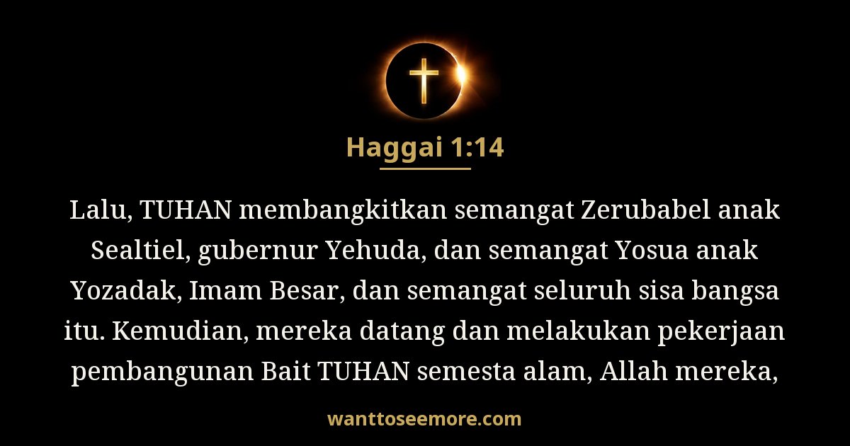 Haggai 1:14