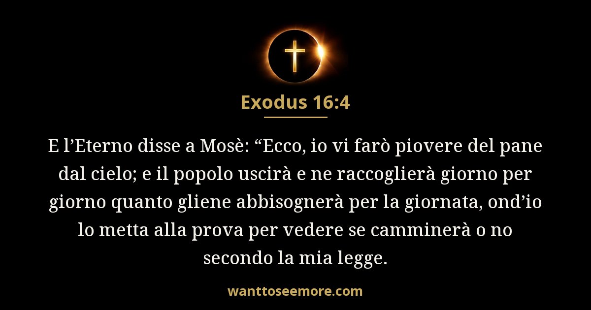 Exodus 16:4