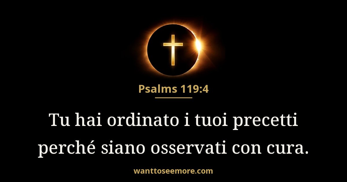 Psalms 119:4