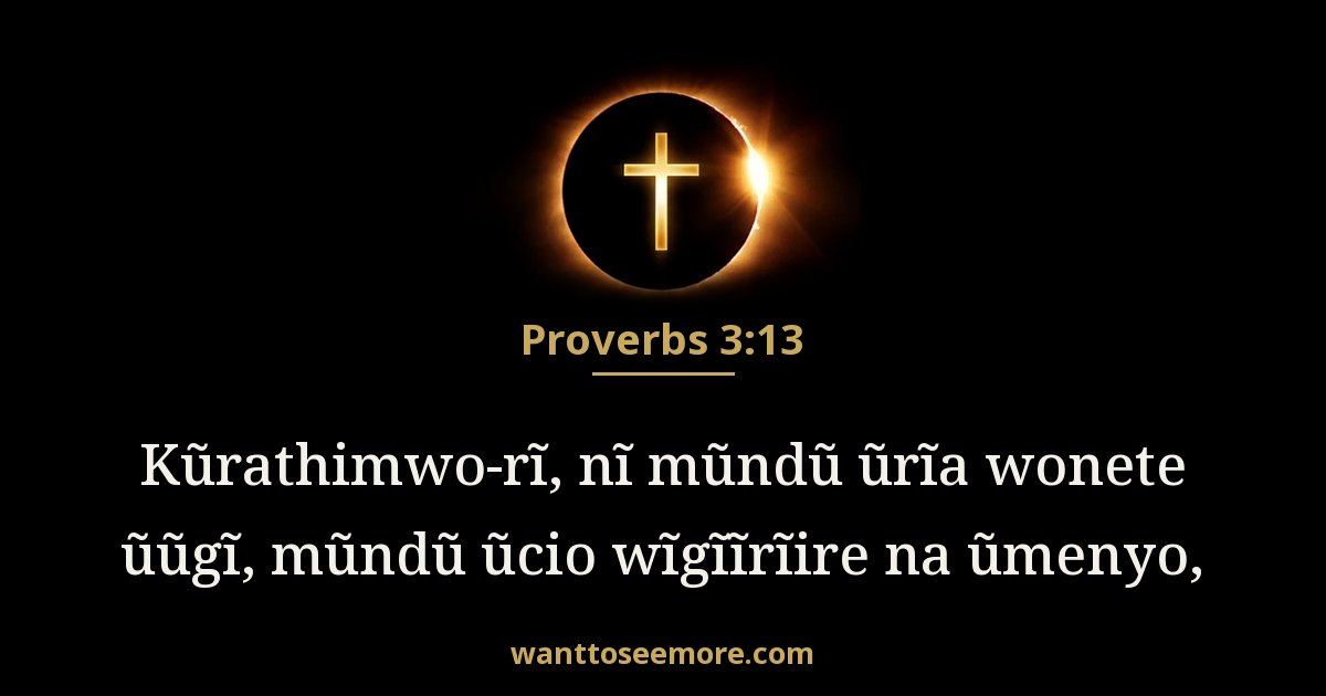 Proverbs 3:13