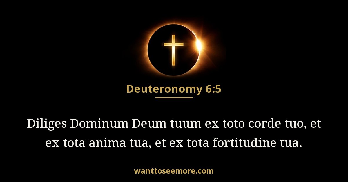 Deuteronomium 6:5