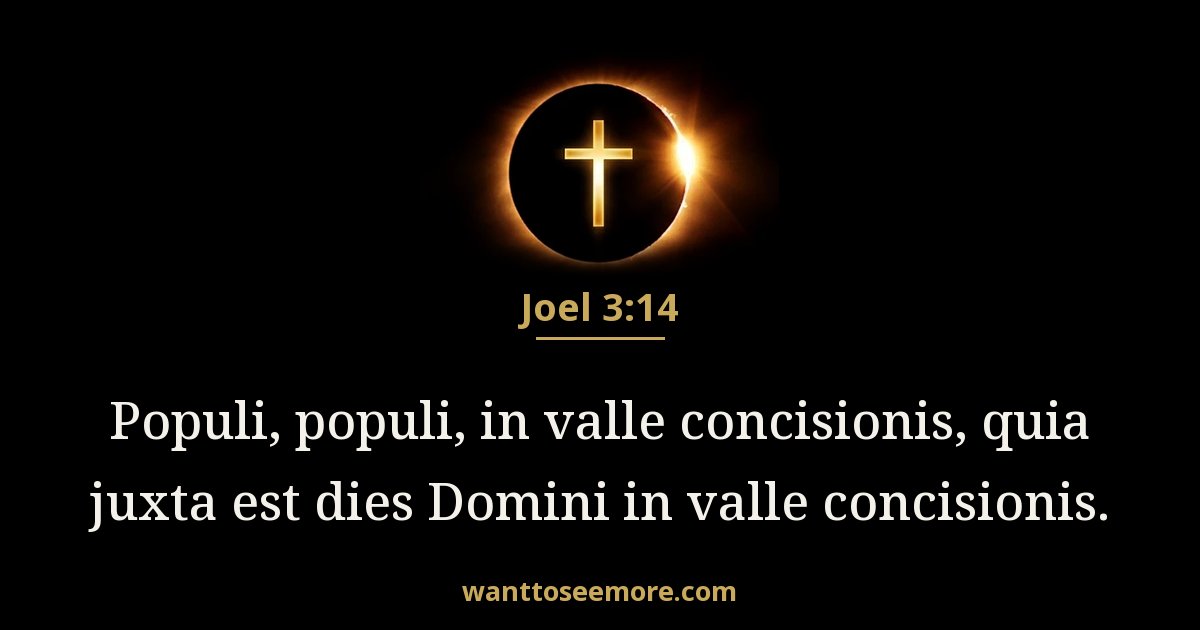 Joel 3:14