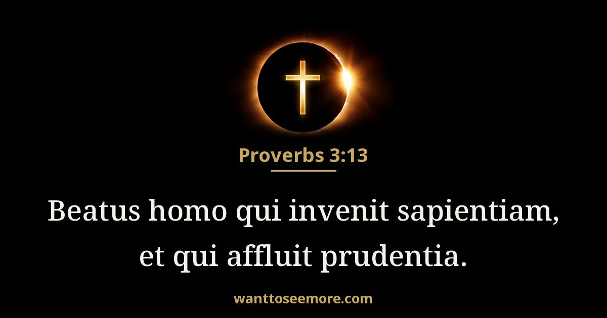 Proverbs 3:13