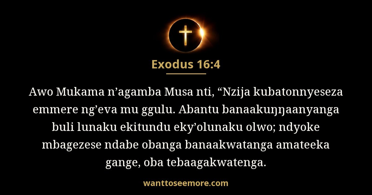 EXO 16:4
