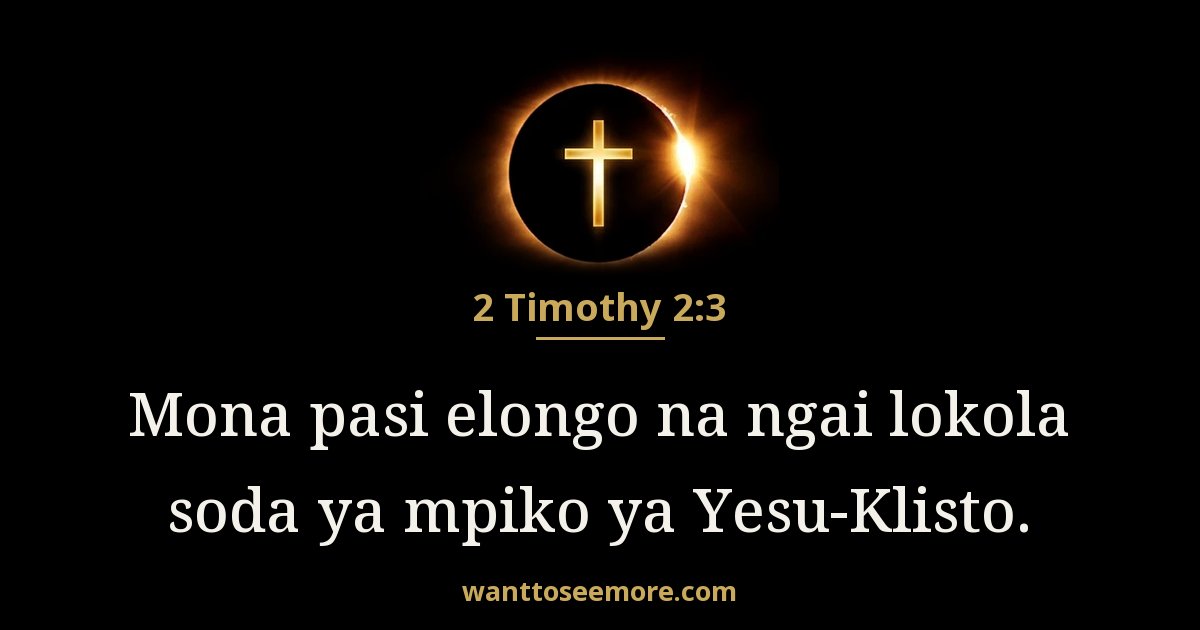 2 Timothy 2:3