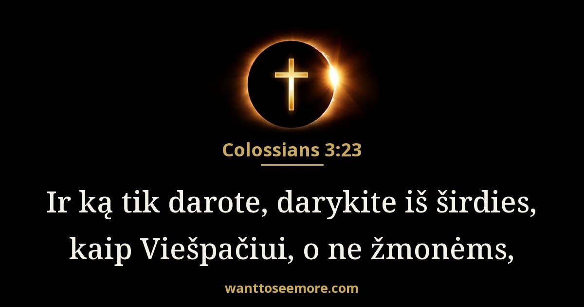 Colossians 3:23