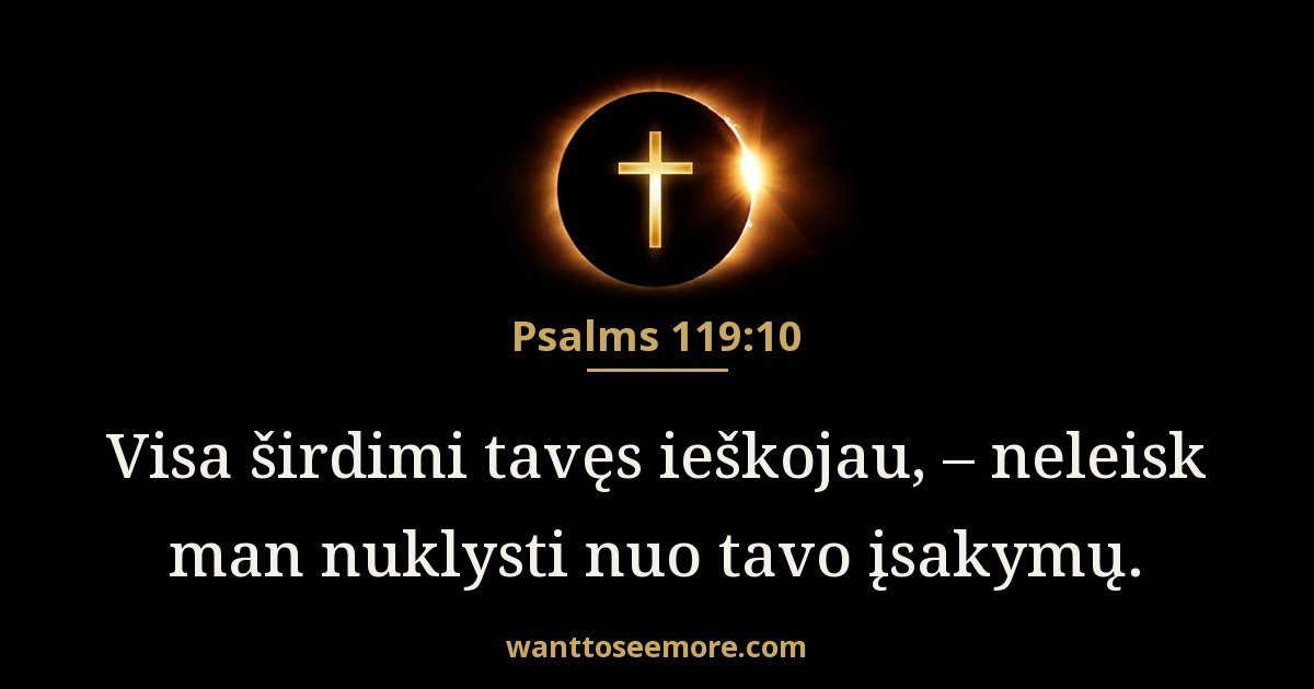 Psalms 119:10